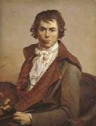 Jacques-Louis David self-Portrait (mk02) France oil painting artist
